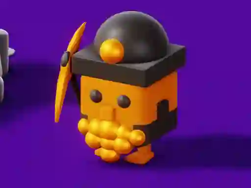Гульня Crossy Miner онлайн