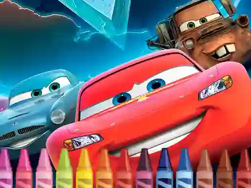 Гульня McQueen Coloring онлайн
