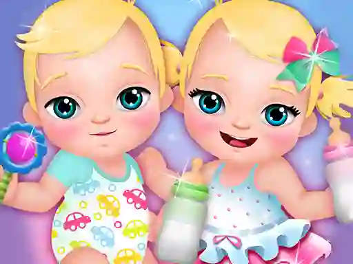 Гульня My New Baby Twins онлайн