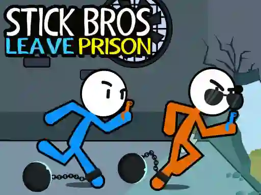 Гульня Stick Bros Leave Prison онлайн