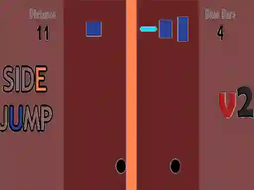 Гульня Side Jump v2 онлайн