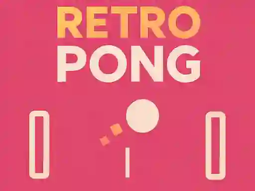 Гульня Retro Pong онлайн