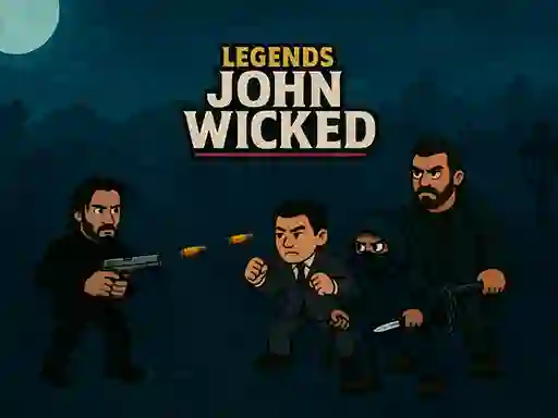 Гульня Legends John Wicked онлайн