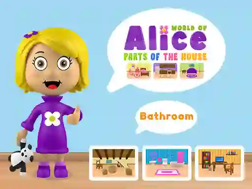 Гульня World of Alice Parts of the House онлайн