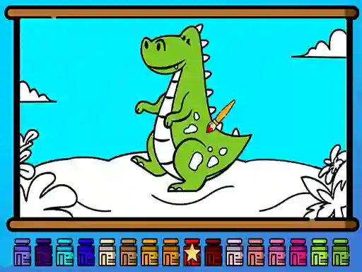 Гульня Super Game Coloring онлайн