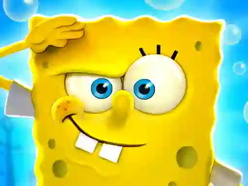 Гульня Funny Spongebob Parkour Racer 3D онлайн