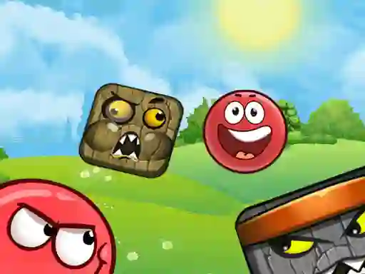 Гульня Red ball 4 онлайн