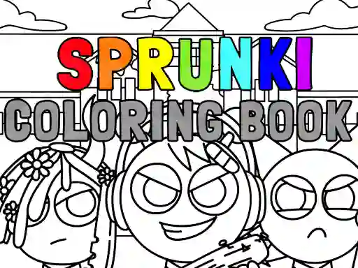 Гульня Sprunki Coloring Book онлайн