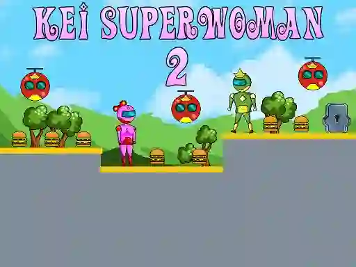 Гульня Kei Superwoman 2 онлайн
