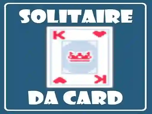 Гульня Solitaire Da Card онлайн