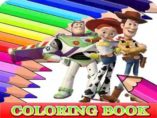 Гульня Coloring Book for Toy Story онлайн