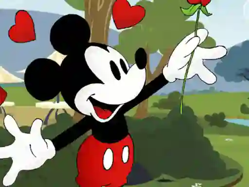 Гульня Mickey Mouse Slide онлайн