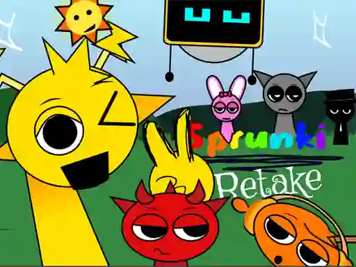 Гульня Sprunki Retake FINAL v4 онлайн