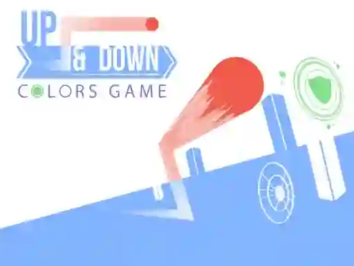 Гульня Up and Down Colors Game онлайн