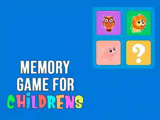 Гульня Memory Game for Childrens онлайн
