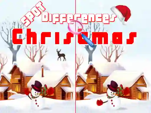 Гульня Christmas 2020 Spot Differences онлайн