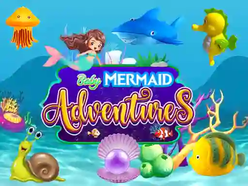 Гульня Baby Mermaid Adventures онлайн