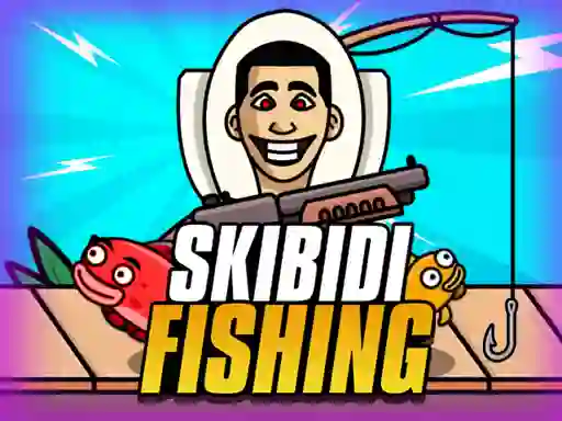Гульня Skibidi Fishing онлайн