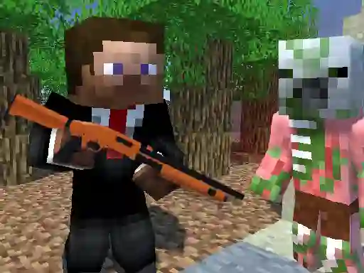 Гульня Zombie Shooter Survival онлайн