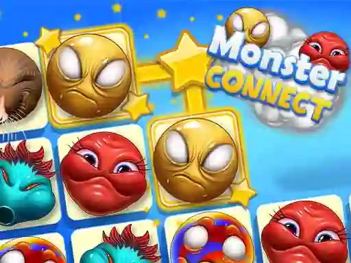 Гульня Monster Connect онлайн