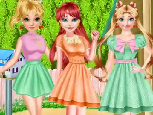 Гульня Princess Sailor Moon Casual Outfit онлайн