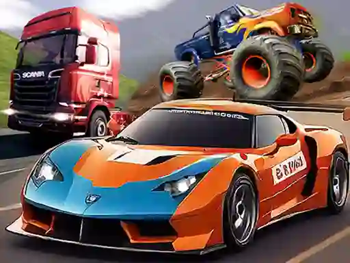 Гульня Racing Island онлайн