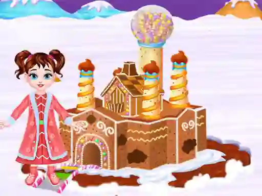 Гульня Baby Taylor Christmas Town Build онлайн