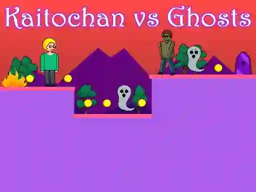 Гульня Kaitochan vs Ghosts онлайн