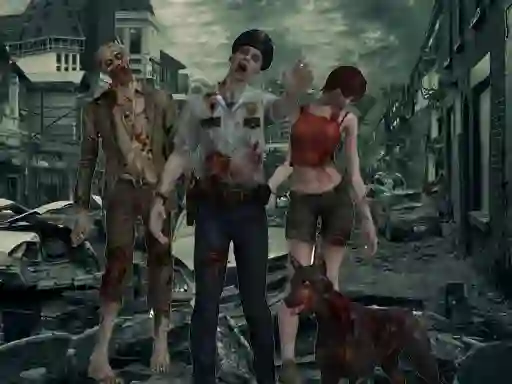 Гульня Biohazard Z War онлайн