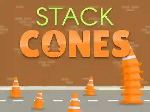 Гульня Stack Cones онлайн