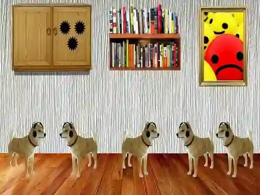 Гульня Dog Room Escape онлайн