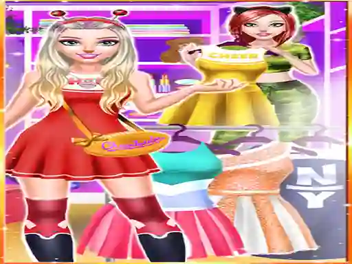 Гульня Cheerleader Magazine Girls Dress Up онлайн