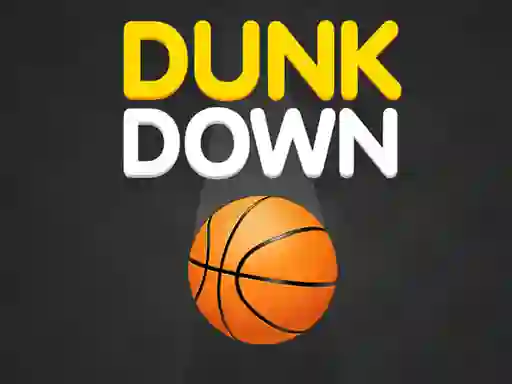 Гульня Dunk Down онлайн