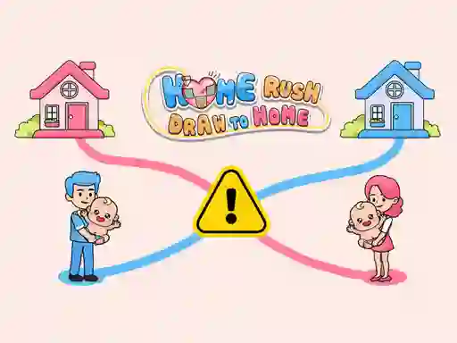 Гульня Home Rush: Draw To Go Home онлайн