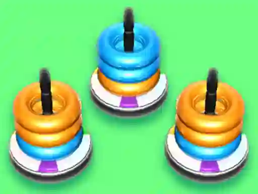 Гульня Hoop Stack Color ring онлайн