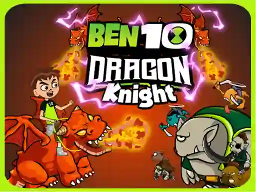 Гульня Ben 10 Dragon Knight онлайн
