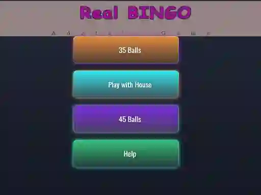 Гульня Real BINGO онлайн