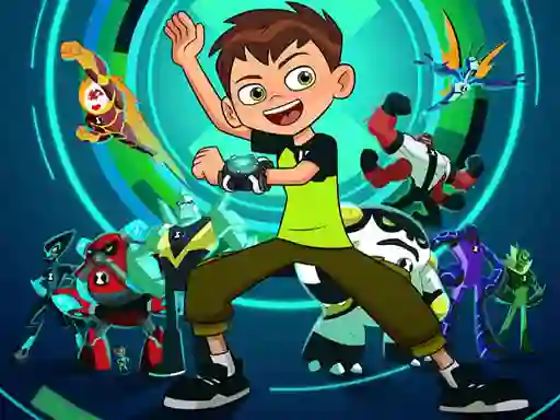Гульня Ben 10 Memory онлайн