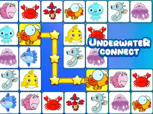 Гульня Underwater Connect онлайн