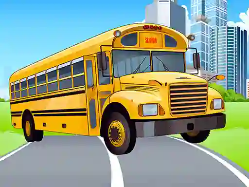 Гульня Bus Stop: 2048! онлайн