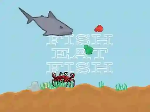 Гульня Fish eat fish 2 player онлайн