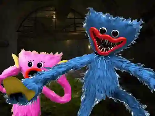 Гульня Huggy Wuggy Sewer Escape онлайн