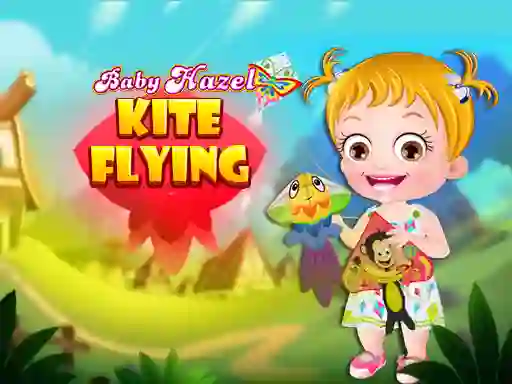 Гульня Baby Hazel Kite Flying онлайн