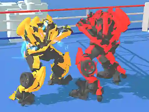 Гульня Transform Car Battle онлайн