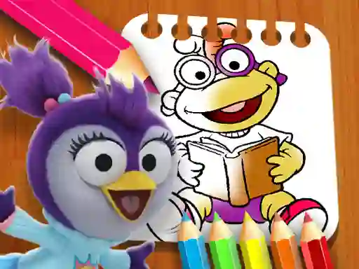 Гульня Muppet Babies Coloring Book онлайн