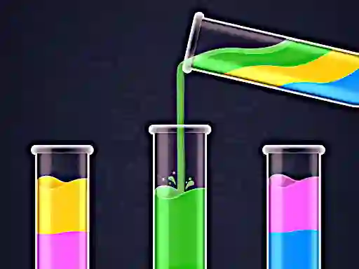 Гульня Water Sort Color Puzzle онлайн