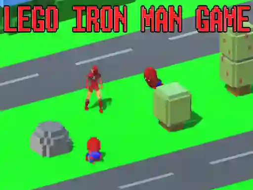 Гульня IronMan LEGO онлайн