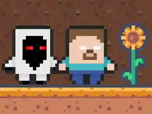 Гульня Entity 303 vs Herobrine онлайн