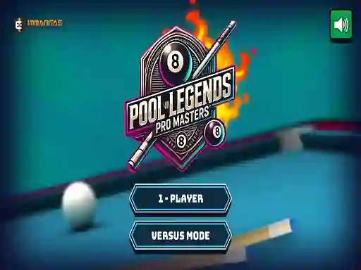 Гульня Pool Legends Pro Masters онлайн
