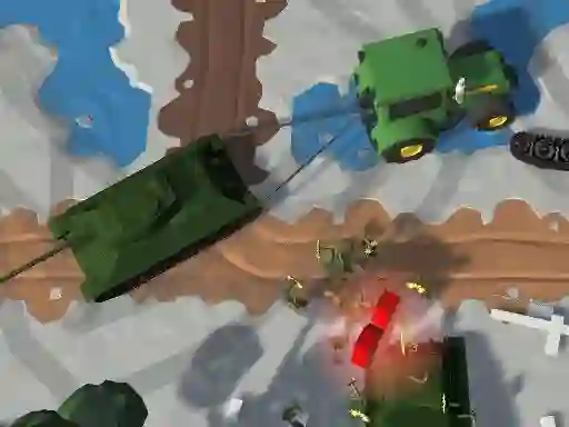 Гульня Farmers Stealing Tanks онлайн